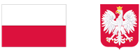 Grafika: barwy Rzeczypospolitej Polskiej i wizerunek godła Rzeczypospolitej Polskiej