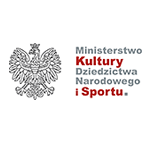 Grafika: logotyp Ministerstwa Kultury, Dziedzictwa Narodowego i Sportu