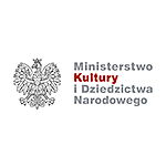 grafika: logotyp Ministerstwa Kultury i Dziedzictwa Narodowego