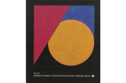 The cover of the catalogue: 75 years of ZPAP in Bielsko-Biała