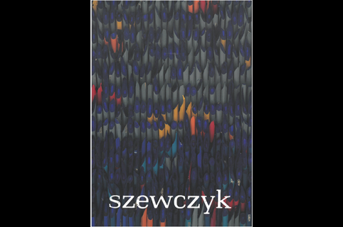 Okładka katalogu: Andrzej Szewczyk. Artysta jest argumentem