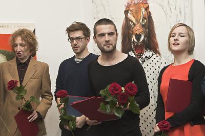 Od lewej: Kamila Woźniakowska, Paweł Matyszewski, Jakub Ciężki, Ewa Juszkiewicz