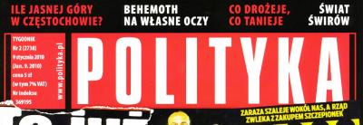 POLITYKA, nr 2&nbsp;(2738), 9&nbsp;stycznia 2009