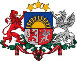 Republika Łotewska_godło