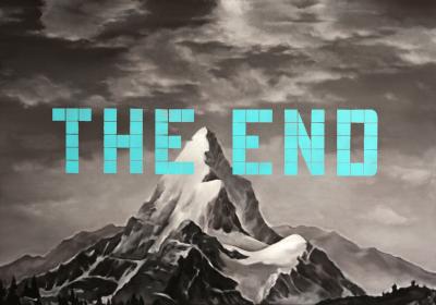 Małgorzata Rozenau, The End, 2011, akryl, olej, pł&oacute;tno, 70 x&nbsp;100&nbsp;cm