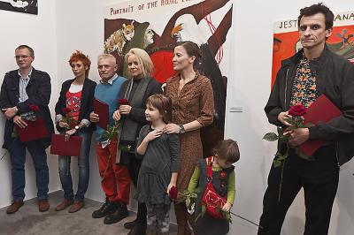 Od lewej: Artur Przebindowski, Małgorzata Rozenau, Piotr C. Kowalski i&nbsp;Joanna Janiak, Agula Swoboda, Dominik Podsiadły