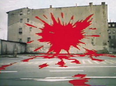 Zbigniew Rybczyński, Oj!  Nie mogę się zatrzymać!, 1976, kadry z&nbsp;filmu kr&oacute;tkometrażowego, 35&nbsp;mm, 10:07 min, SMFF Se-Ma-For